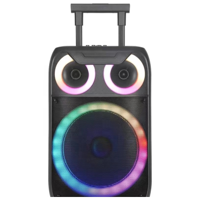 Boxa portabila troliu Andowl Q YX8000 iluminare RGB telecomanda microfon