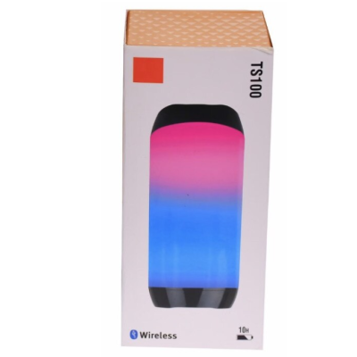 Boxa portabila TS100 reincarcabila LED Disco