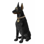 Boxa portabila wireless cu bluetooth si microfon tip doberman 10W CH M210M