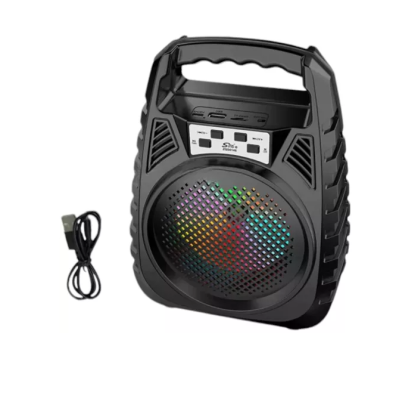 Boxa portabila ZQS 6148 de 30W PMPO BT/FM/USB LED 1500mAh