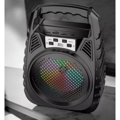 Boxa portabila ZQS 6148 de 30W PMPO BT/FM/USB LED 1500mAh