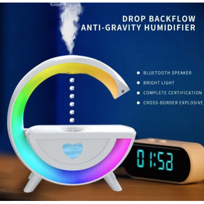 Boxa Umidificator aromoterapie T00K8 tehnologie Anti Gravity Bluetooth 350 ml