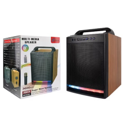 Boxa wireless patrata ZQS8170 de 8 inch cu microfon