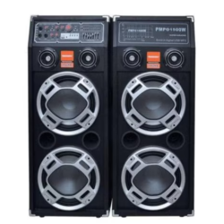 Boxe Profesionale DJ Effect KTA 2304 cu Microfon Wireless Sistem Karaoke