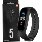 Bratara fitness M5 inteligenta cu masurarea tensiunii NEAGRA