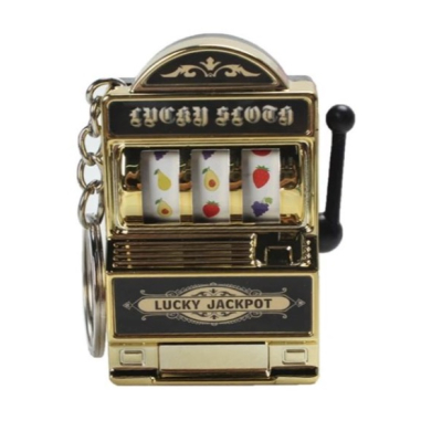 Breloc JackPot interactiv cu maneta Functionala 6 x 4 cm