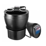 Bricheta auto QT176 cu suport 12V/24V putere 120W