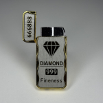 Bricheta Gold Bar Diamond A01-16