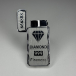 Bricheta Silver Bar Diamond A01-16