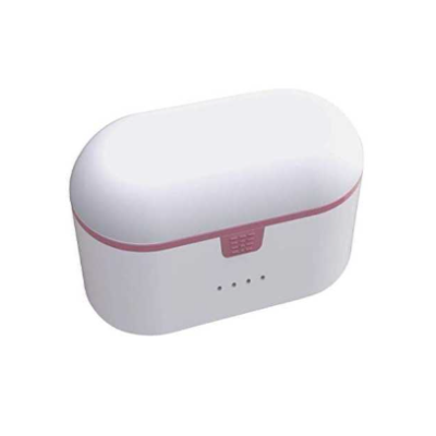 Căști Bluetooth Wireless bluetooth 5.0 carcasa impermeabila, compatibil android si IOS, Roz