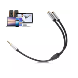 Cablu adaptor audio QHD74  de 3.5mm 20cm