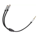 Cablu adaptor audio QHD74 de 3.5mm 20cm