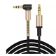 Cablu audio cu conectori QT201 1m mufa jack 3.5mm