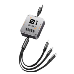 Cablu de date cu 3 mufe diferite Q SJ100 de 100W