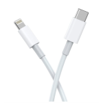 Cablu de date/incarcare USB Type C to Lightning lungime 2 metri ALB