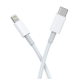 Cablu de date/incarcare USB Type C to Lightning lungime 2 metri ALB