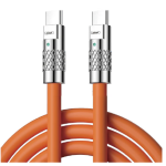 Cablu de incarcare telefon mobil Q SJ950 TypeC la TypeC 60W incarcare ultra rapida  Cablu de incarcare telefon mobil Q SJ950 TypeC la TypeC 60W incarcare ultra rapida