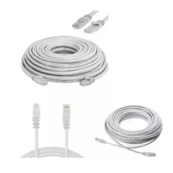 Cablu de retea internet 30m U/UTP Cat 5 Q T153 Andowl