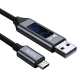 Cablu Micro USB cu Display Digital incarcare telefon mobil