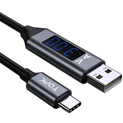 Cablu USB C cu Display Digital incarcare telefon mobil