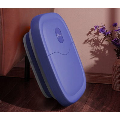 Cada pliabila cu masaj rotativ pentru picioare Mov