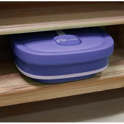 Cada pliabila cu masaj rotativ pentru picioare Mov