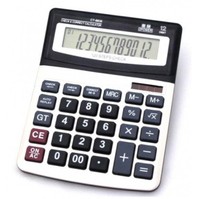 Calculator de Birou Check si Correct CT-8838 12 Caractere