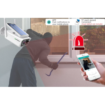 Camera 1080 FHD cu panou solar XL