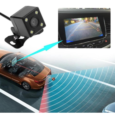 Camera auto marsarier cu 4 LEDURI