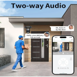 Camera de securitate Andowl G819 4G PTZ IP 8K 12MP cu lentila tripla ecran triplu detectare miscare audio bidirectional si vedere nocturna