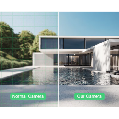 Camera de supraveghere 3 IN 1 M145 Tripla 6K cu 6 Megapixeli Wireless Rotire automata Inteligent tracking Supravegheaza 3 zone simultan