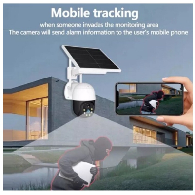 Camera de Supraveghere 4G cu Panou Solar V380 PRO 4MP 2K SLR2K