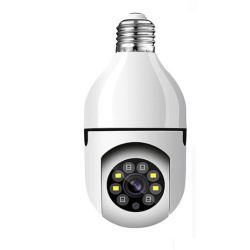 Camera de supraveghere Andowl Q S805 smart bulb PTZ WIFI 2.4G 1080P tip bec E27 cu senzor de miscare