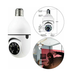Camera de supraveghere Andowl Q S805 smart bulb PTZ WIFI 2.4G 1080P tip bec E27 cu senzor de miscare