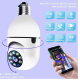 Camera de supraveghere Andowl Q S805 smart bulb PTZ WIFI 2.4G 1080P tip bec E27 cu senzor de miscare