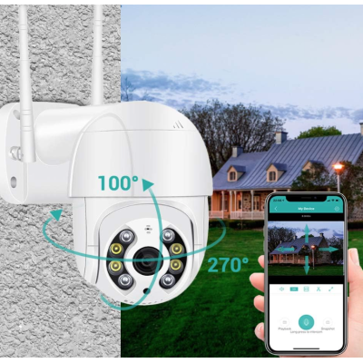 Camera de Supraveghere cu 8 Leduri Full Color Smart Camera