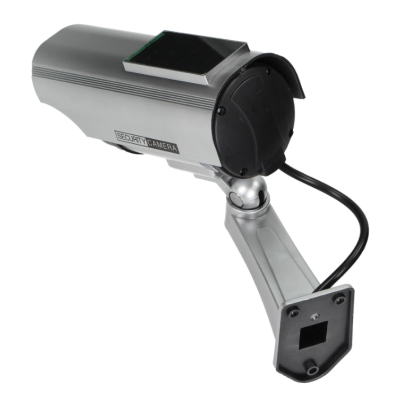 Camera de supraveghere falsa montaj interior/exterior solara si pe baterii