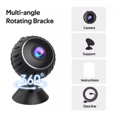 Camera de supraveghere ROTUNDA model Andowl Q S710 WiFi 1080p Full HD rotatie 360 grade Night Vision