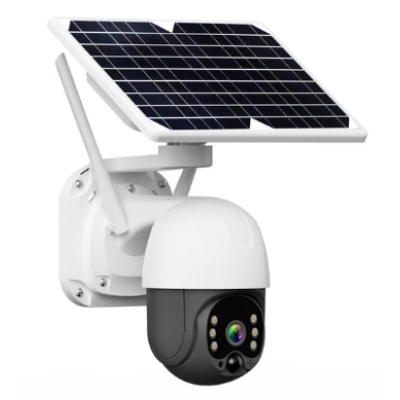 Camera de supraveghere Wifi cu Panou Solar Atasat si Senzor de Miscare alert PTZ