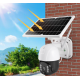 Camera de supraveghere Wifi cu Panou Solar Atasat si Senzor de Miscare alert PTZ
