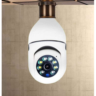 Camera de supraveghere Wifi SOCLU E27 rotatie 360 grade SMART