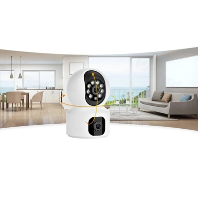 Camera dubla de supraveghere SX626 HD WIFI audio bidirectional