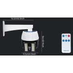 Camera falsa solara 66 led smd HW-5118-2