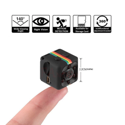 Camera PATRATA SQ11 FHD rezolutie reglabila 720p si 1080p