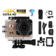 Camera Sport 4K HD GOLD Carcasa rezistenta la Apa