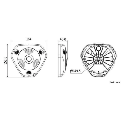 Camera supraveghere VR CAM 360 grade panoramica