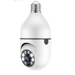 Camera supraveghere WiFi 8177HJ tip bec cu soclu E27 vedere nocturna