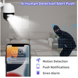 Camera supraveghere WIFI 8186XM IP66 HD wireless 2 MP 1920 X 1080 pixeli