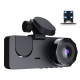 Camera tripla auto DVR 2 Full HD inregistrare automata
