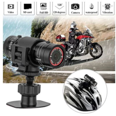 Camera video sport Andowl F9 30 FPS rezistenta la apa praf 1000 mAh